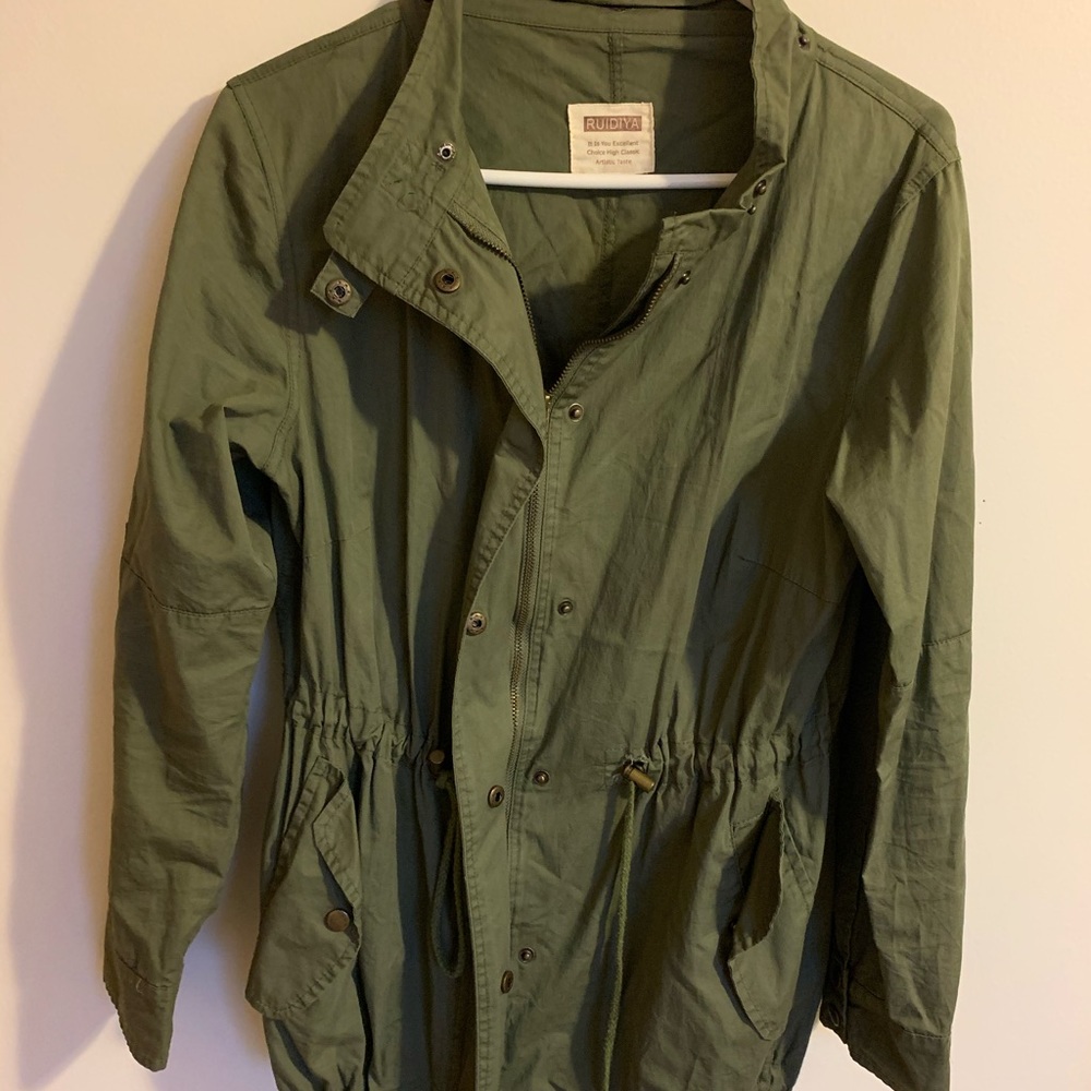 Army Green Lightweight Jacket